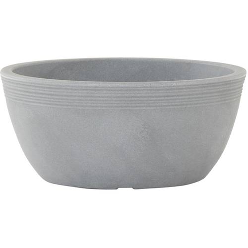 Siena Garden MALAGA 55-48-51-GA Pflanzschale Polyethylen Grau