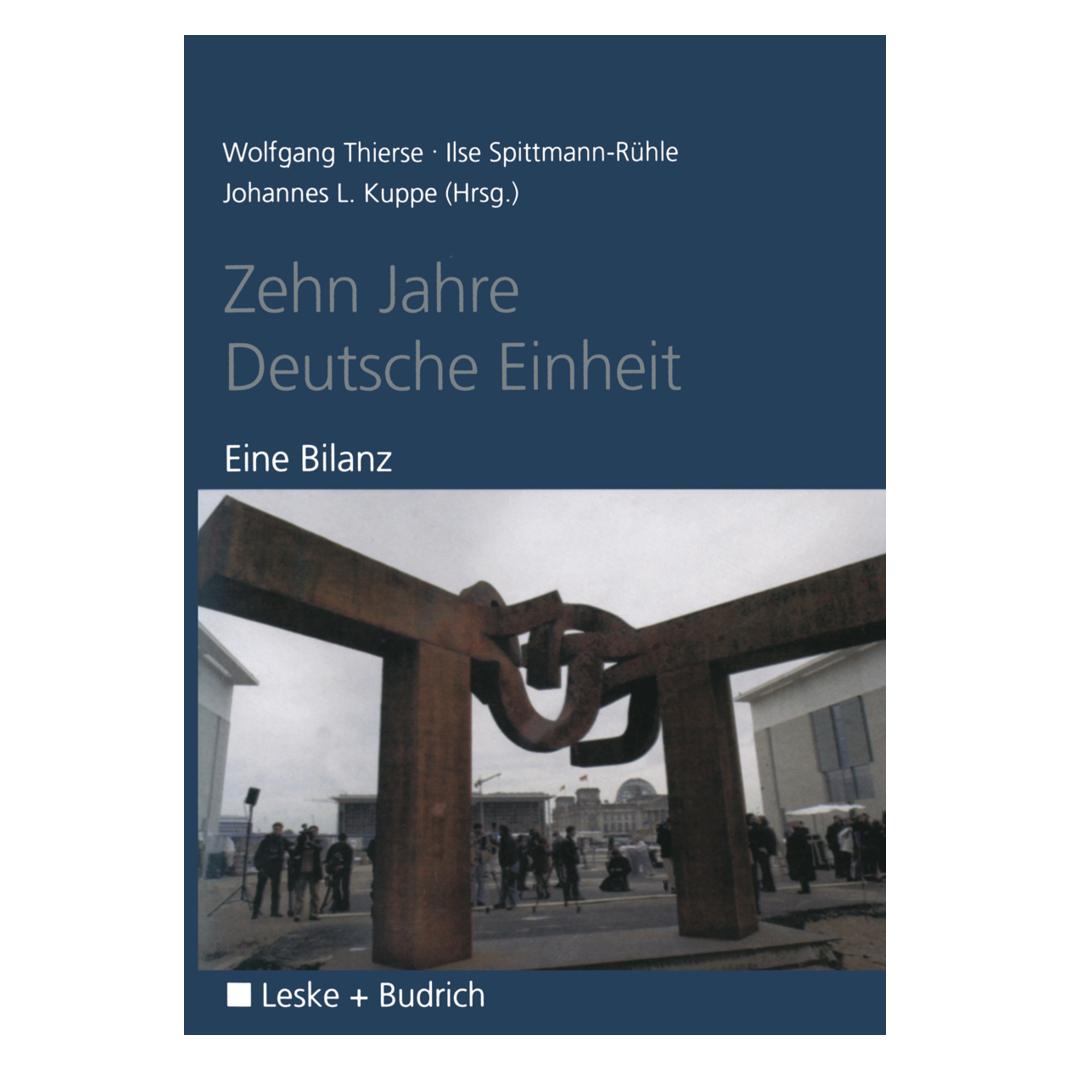 VS Zehn Jahre Deutsche Einheit (Deutsch, Softcover, Wolfgang Thierse) (55556421)