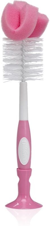 Dr. Brown's Bottle Brush brush for cleaning bottles and teats Pink 1 pc