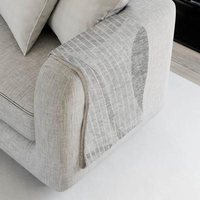 Addison Rugs Premium Machine Washable Geo Sherpa Throw Blanket