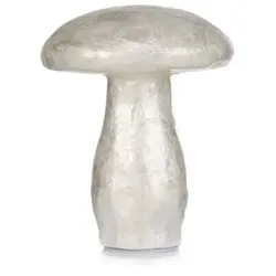 LUMIDA Casa LED-Dekopilz Muschel-Applikation Warmweiß/Kaltweiß Höhe 19cm, Ø 15cm