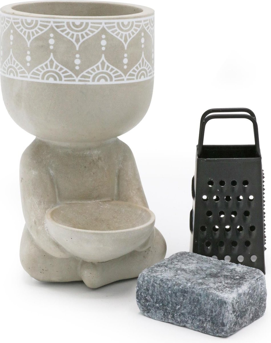 With Love Season Gift Box - Buddha - Grijs