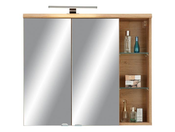 Spiegelschrank Eichefarben
