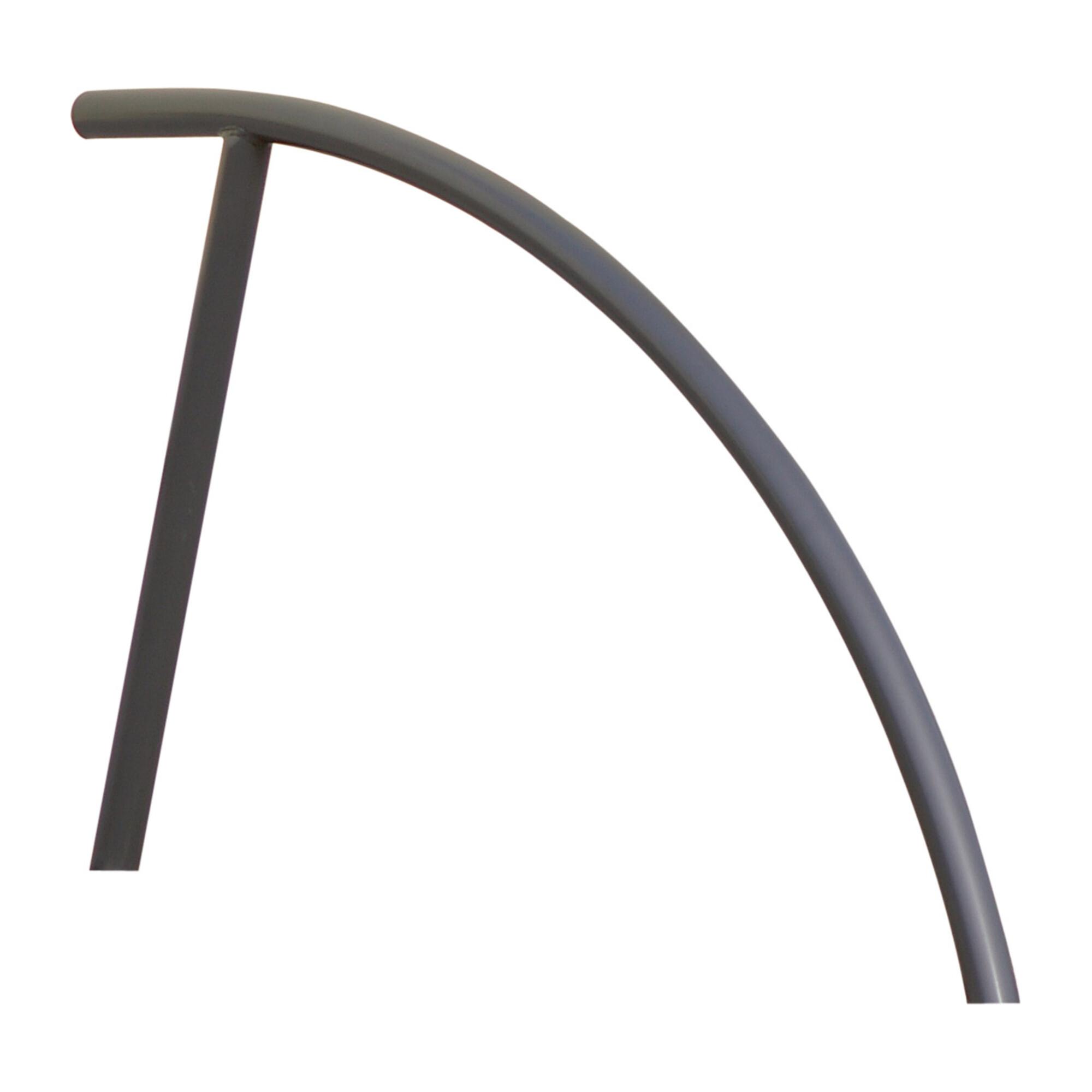 Schake Anlehnbügel Stahlrohr Ø48mm, Gesamtbreite: ca 1400mm Höhe Überflur: ca. 850mm, beschichtet (422_50B)