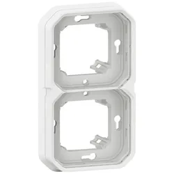 Legrand Plexo New Feuchtraum-Unterputz 2-fach Tragring, ultraweiß