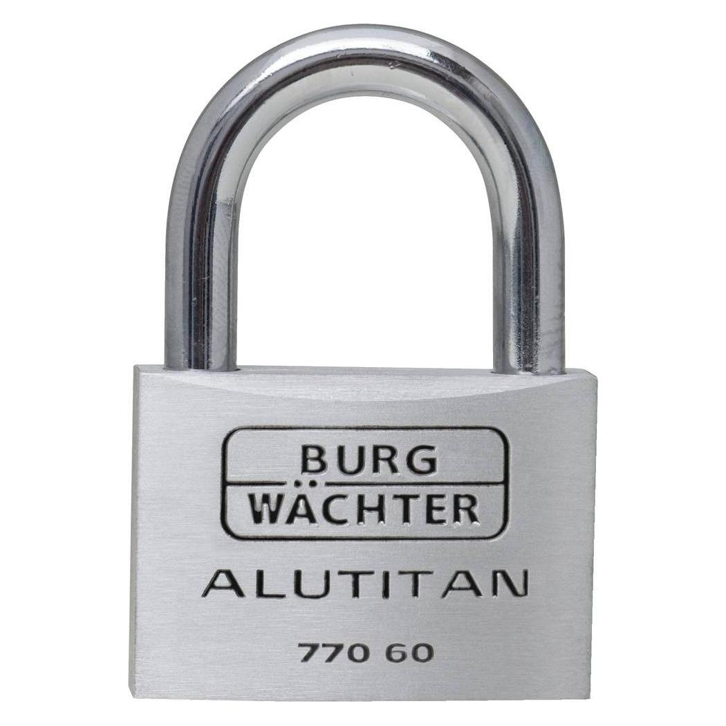 Burg Wächter 36121 Vorhängeschloss 70.00 mm verschieden schliessend Aluminium S (36121)