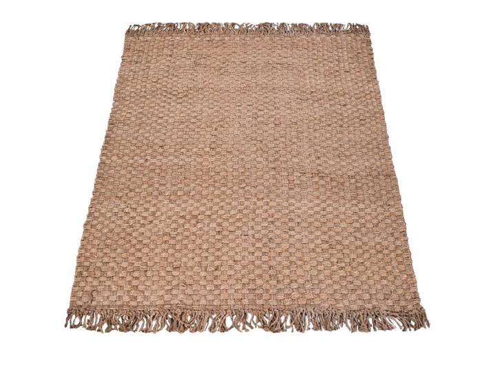 Paco Home Hochflorteppich 120/170 cm Skive 688, Naturfarben, Rechteckig, 120x170 cm, strapazierfähig, für Fußbodenheizung geeignet, Teppiche und Böden, Teppiche, Hochflorteppiche & Shaggys