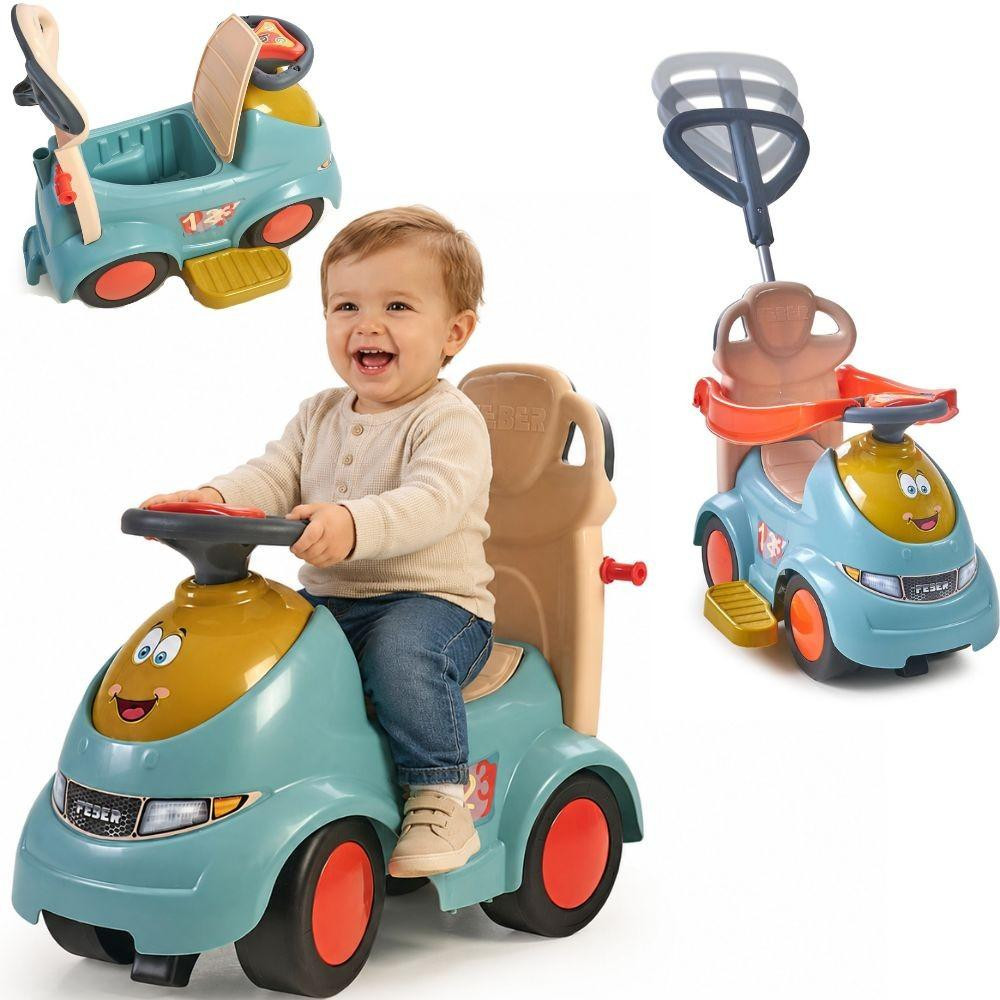 Feber Ride-on Pusher Rocker Casual Push N'go Multifunctioneel 5-in-1