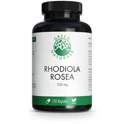 GREEN NATURALS Rhodiola rosea 500 mg hochdos.Kaps. 74 g