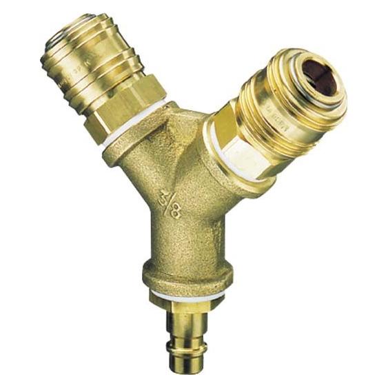 Mennekes MEN 41442 Druckluftverteiler 2-fach (2x) (41442)