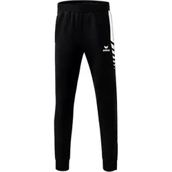 ERIMA Herren Sporthose SIX WINGS training pants, Größe XL in Schwarz Schwarz