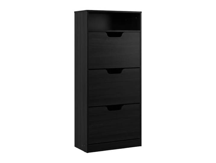 Relaxdays Schuhschrank, Verschiedene Größen, Schuhaufbewahrung, schmaler Schuhkipper, Flur, Schuhkommode, Farbwahl