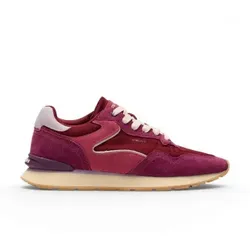HOFF für Herren. 22602408 City Leder Sneakers rosa (44), Wohnung, Wildleder, Schnürsenkel, Lässig
