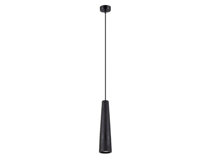 Suspension en béton, noir H: 125cm