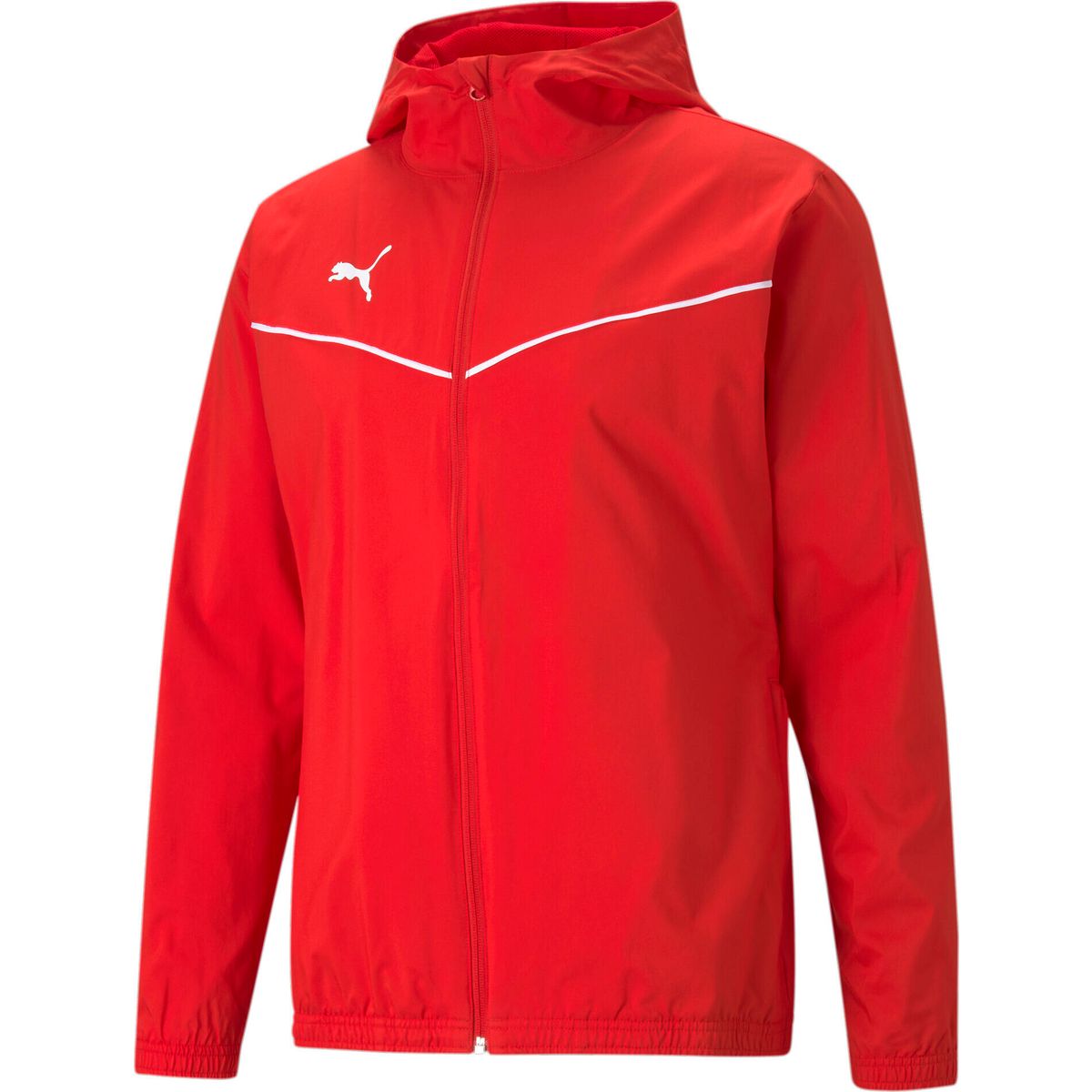 Puma Teamrise All Weather Jacket puma red-puma white (01) S 657396-01-S