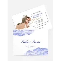 Save-the-Date Karten selbst gestalten mit Spruch und Fotos im Onlinedesigner bei Meine-Kartenmanufaktur.de