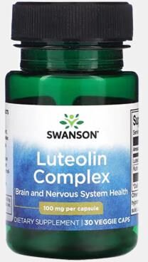 SWANSON LUTEOLIN COMPLEX 30 CAPSULAS VEG.