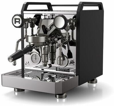 rocketEspresso Rocket Espresso - Siebträgermaschine Mozzafiato Fast R Schwarz - - MaxiCoffee