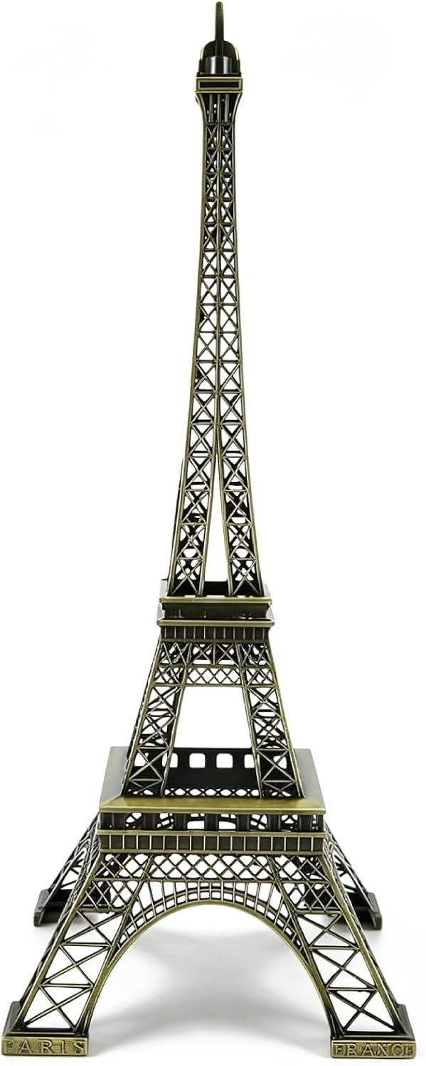IJzeren Eiffeltoren Decoratie voor Verjaardagsfeest en Thuisversiering, 15 Inch, Parijs Thema Decoratie