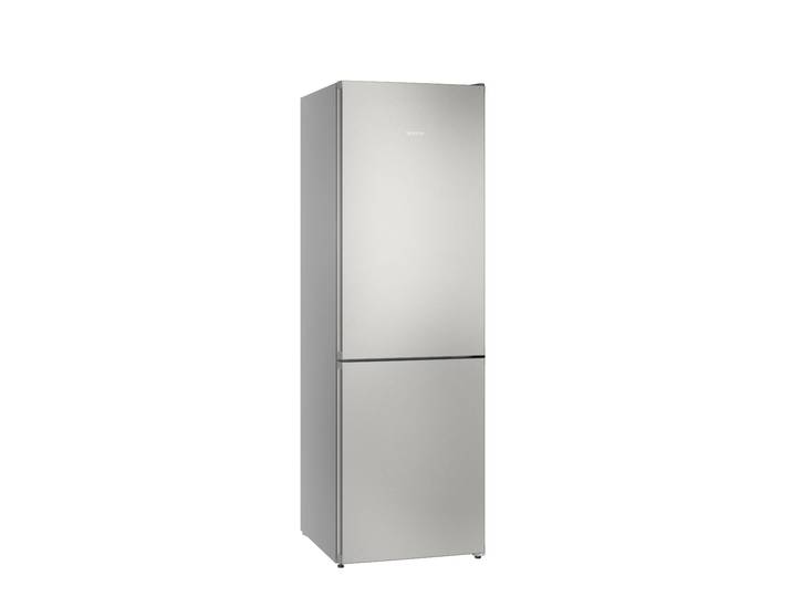 SIEMENS Kühl-/Gefrierkombination KG36NVIBG , Energieeffizienz: B, silber (edelstahl), Rechtsanschlag, wechselbar, Kühlschränke, hyperFresh System für frisches Obst und Gemüse sowie Total noFrost, Kühl-/Gefrierkombination