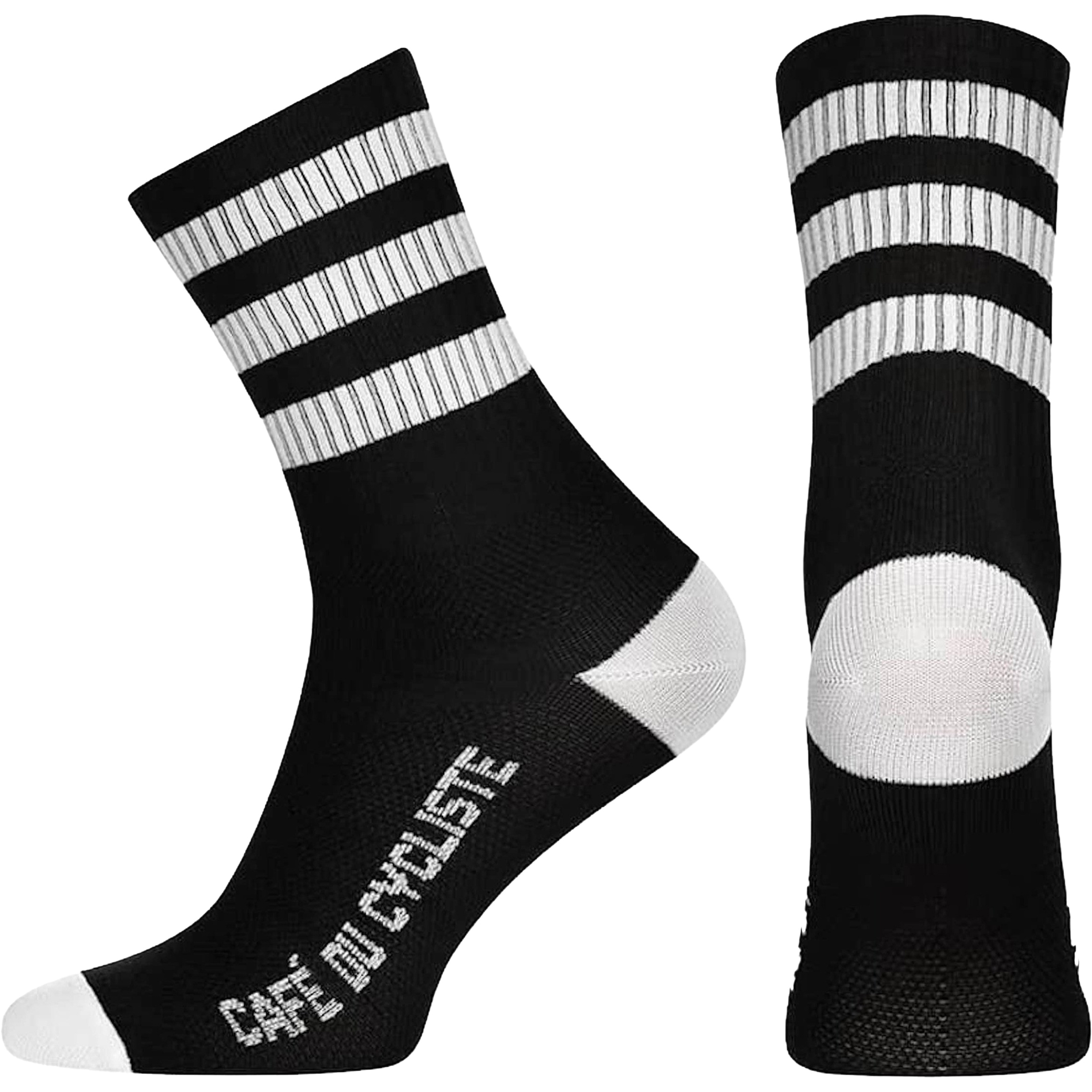 Café Du Cycliste Skate Fahrradsocken schwarz Größe 35 Rennrad | Gravel Widerstandsfähig