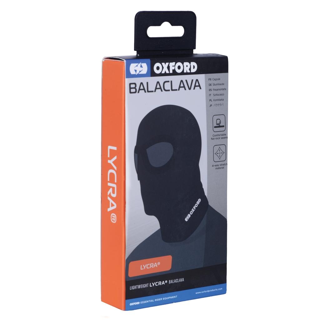 Oxford Balaclava Eyes Lycra Blk (CA010)