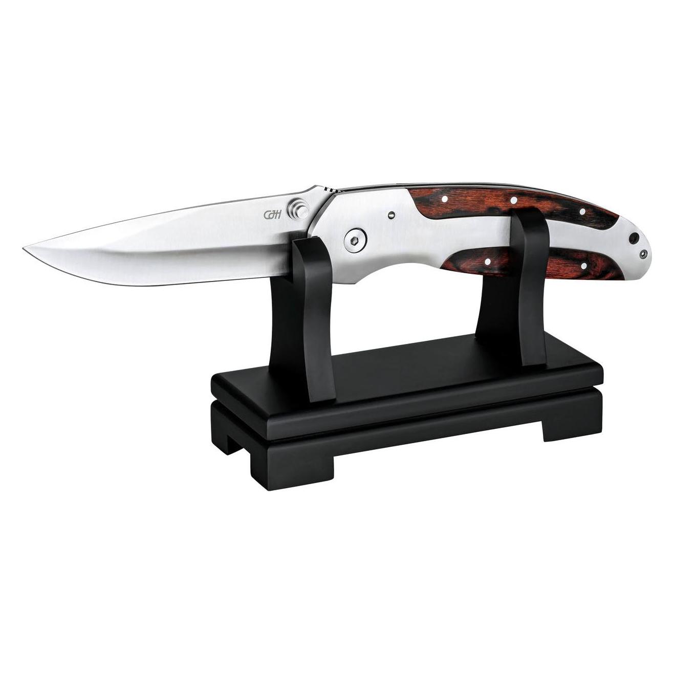 CJH Riesen-Einhandmesser mit Holzständer (ART000132)