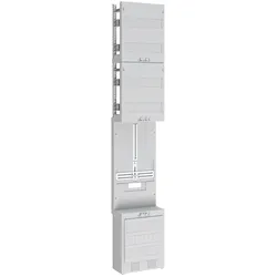 ABN ZV19001L Zählerplatz 1R 1V 3Pkt SAS LUX 5pol BxH: 250x1350mm o,B,/o,V