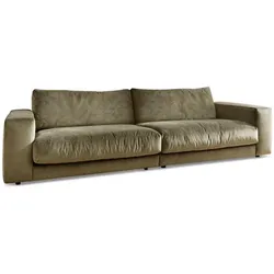 Sormani Bigsofa Bergamo Stoff Oliv Velvet