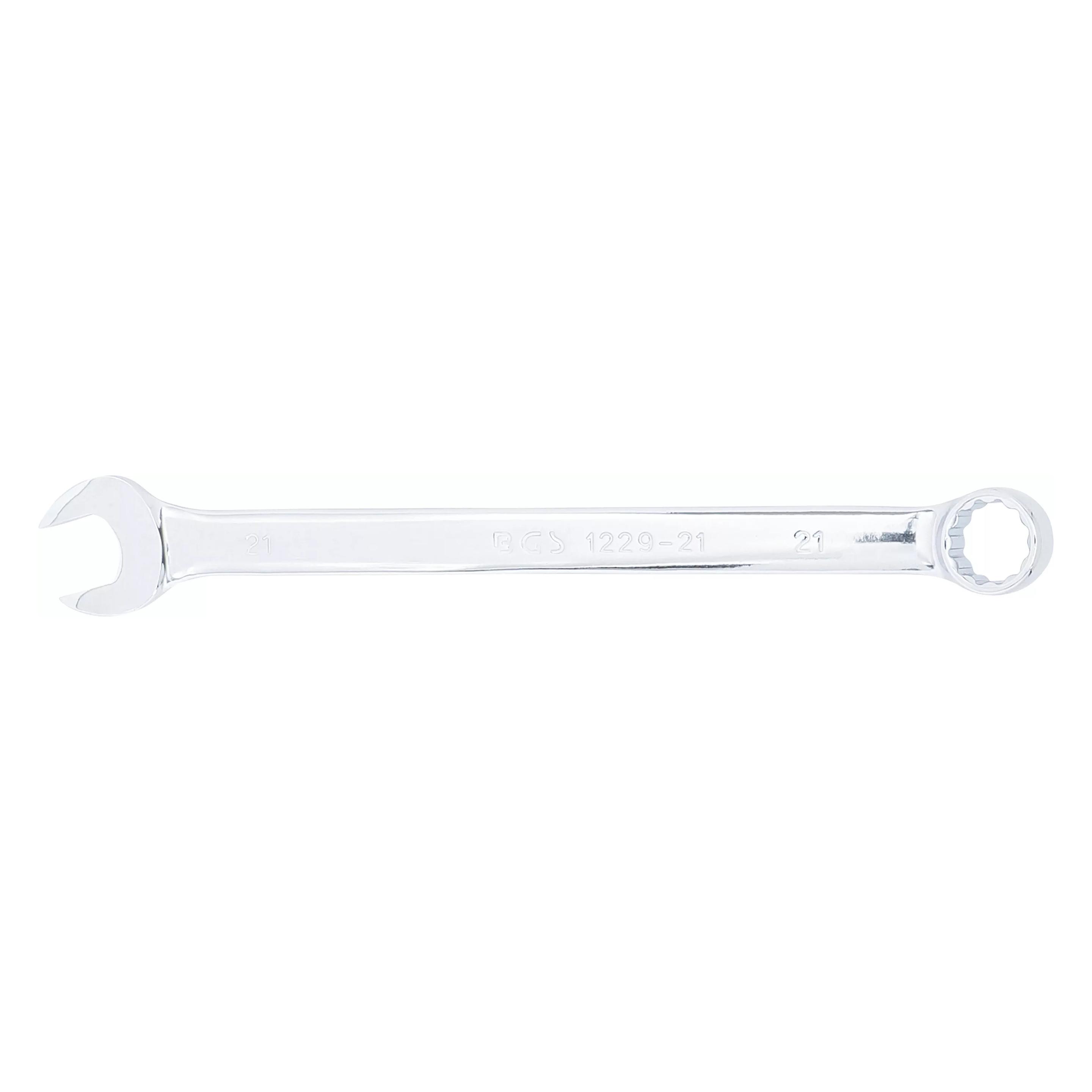 BGS Maul-Ringschlüssel | extra lang | SW 21 mm (21 mm) (1229-21)