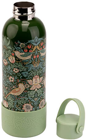 William Morris At Home Kitchen Garden Strawberry Thief Strawberry Green Bottle