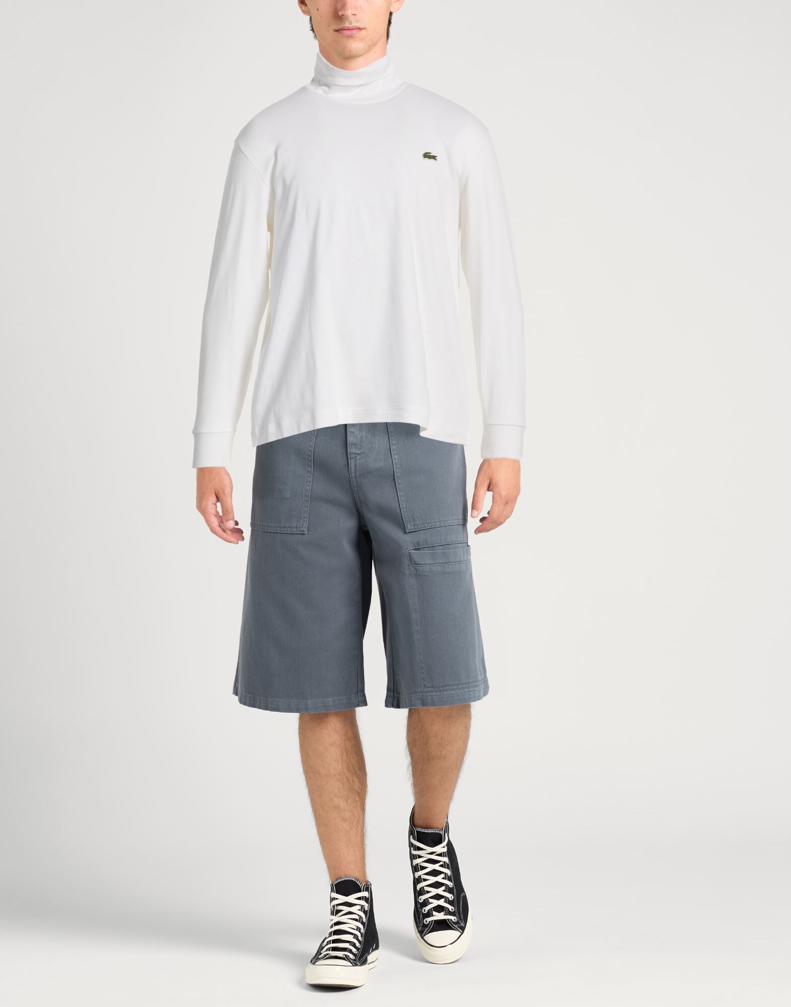 Lacoste Camiseta Hombre Blanco 7 Hombre