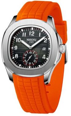 Quick Pick Pro NIBOSI Tactical Elegance Military Watch For Men With Calendar & Waterproof Design c