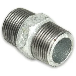 Temperguss Gewindefitting Doppelnippel (AG - AG) (Ausführung: 3/4''AG)