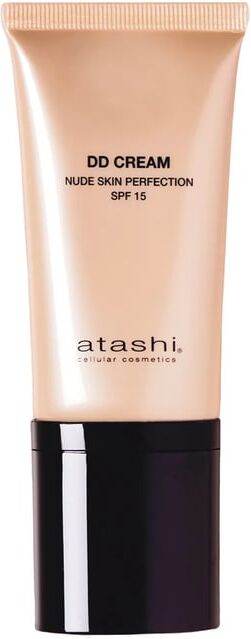 Atashi DD Cream Anti-idade Com Cor Bege Nude SPF15 50 ml