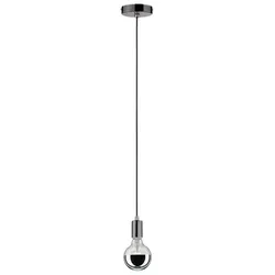 PAULMANN LED G95 Kopfspiegel 600lm E27 2700K 6,5W 230V silber dim