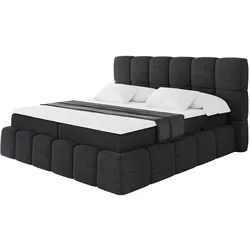 BOXBETT - AURI-H4 - 160x200 Schwarz Aragon