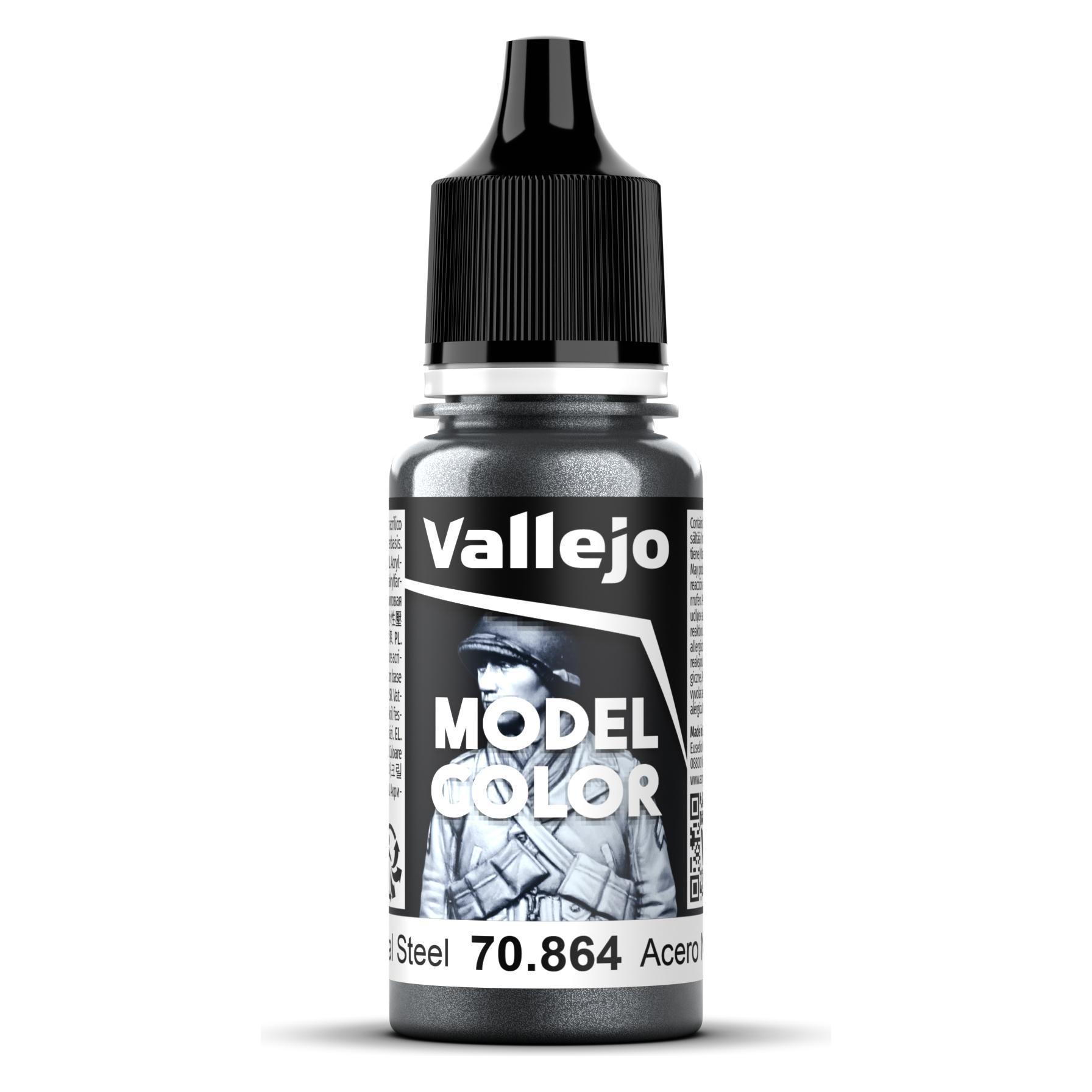 Vallejo Model Color - Natural Steel (70.864) (70.864)