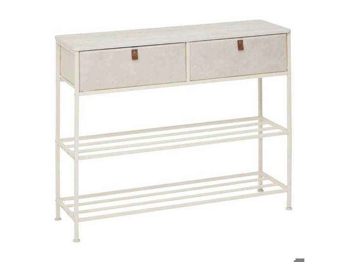 Console 2 tiroirs avec range-chaussure argileTISSA - 5five