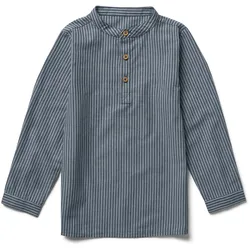 Tchibo - Kinderhemd - Baby - Gr. 86/92 - weiß/gestreift
