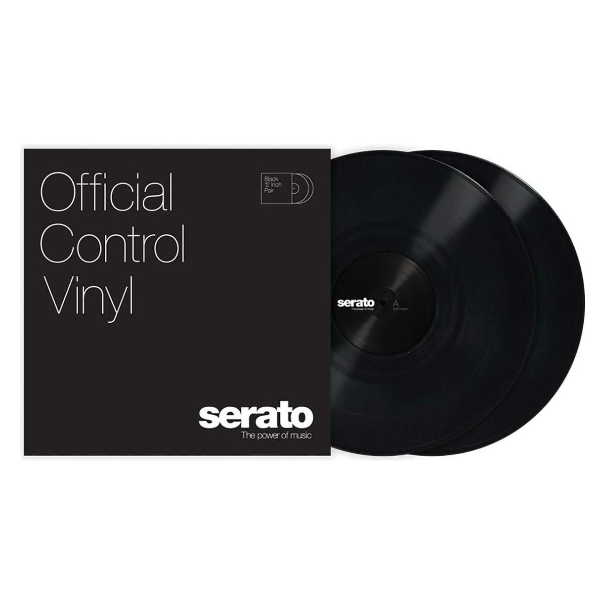 Serato Scratch Vinyl Performance Schwarz 2Stk (SCV-PF-BLK-OJ)