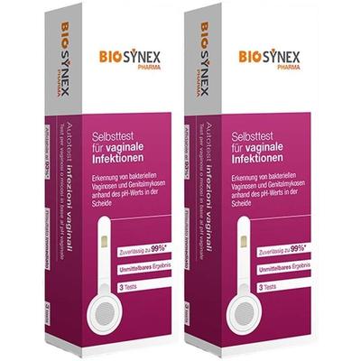 Selbsttest für vaginale Infektionen 2x 2x1x3 St Test