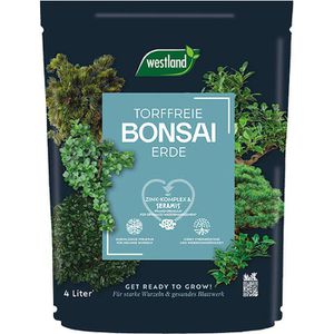 Westland Blumenerde  Bonsai Erde, torffrei, mit Dünger, 4 Liter
