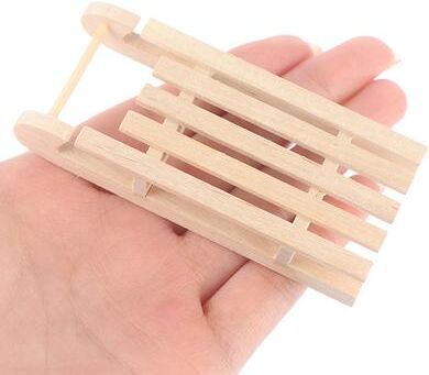 Lush Living Finds DIY Winter Ski Sled Wooden Sleigh Gift Box Model Christmas Landscape DIY Winter Ski Sled Wooden Sleigh Gift Box Model Christmas Landscape