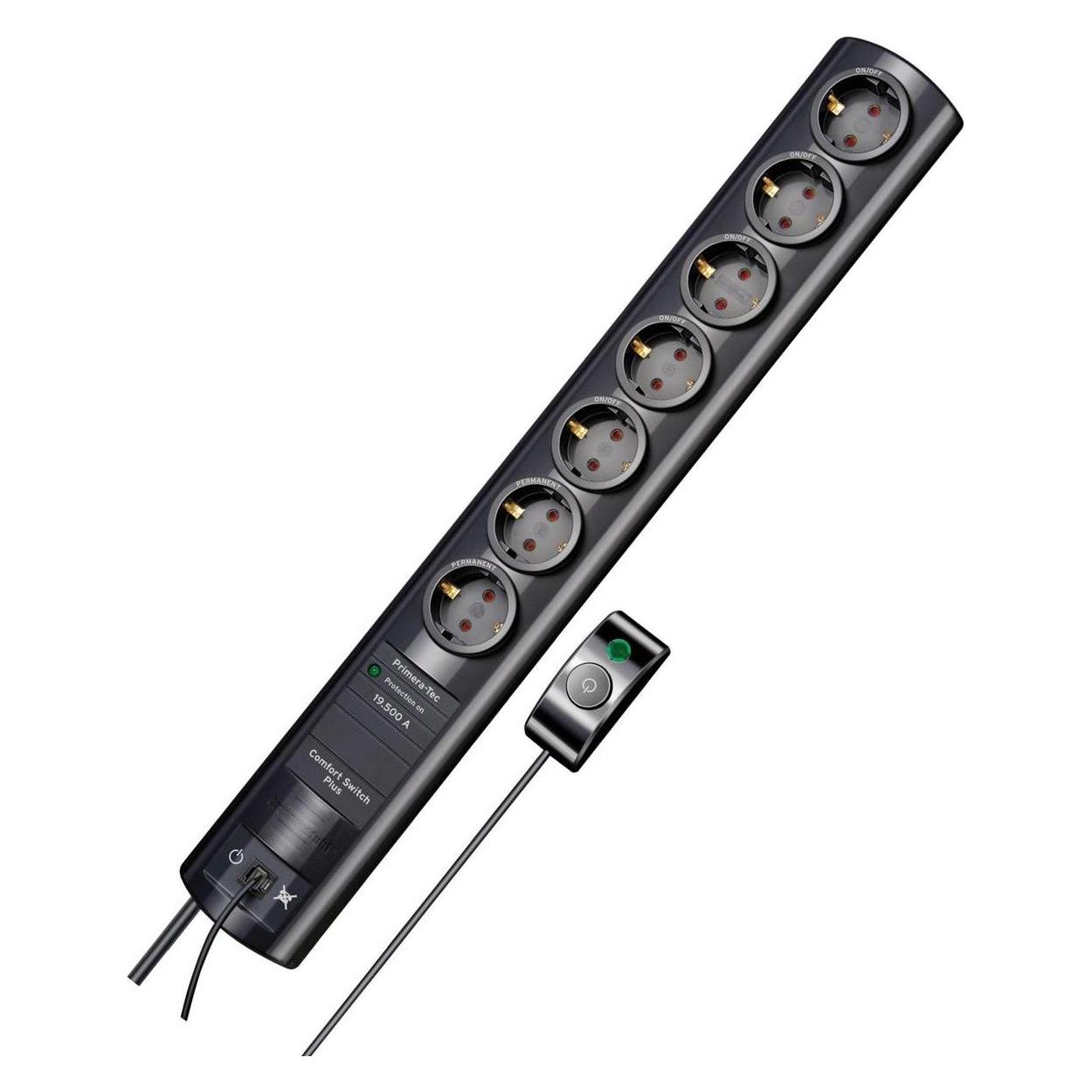 Brennenstuhl Primera-Tec Comfort Switch Plus (7x, CEE 7/3, 2 m) (1153300467)