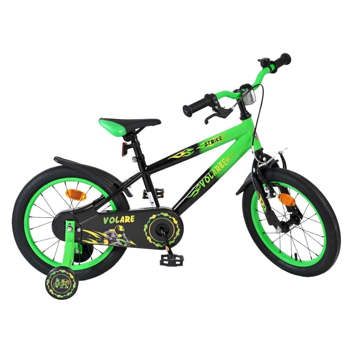 Volare - Children's Bicycle 16 - Strike Green/Black (51634) (16") (51634)