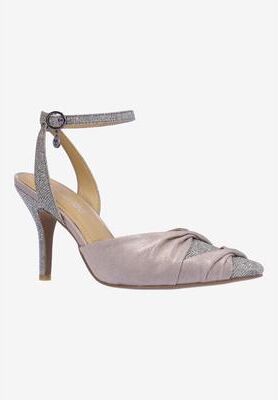 Women's Leander Pump by J. Renee in Pewter (Size 7 M)