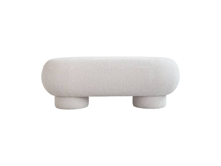 101 Copenhagen Banc Big Foot petit 120x44 cm Bouclé