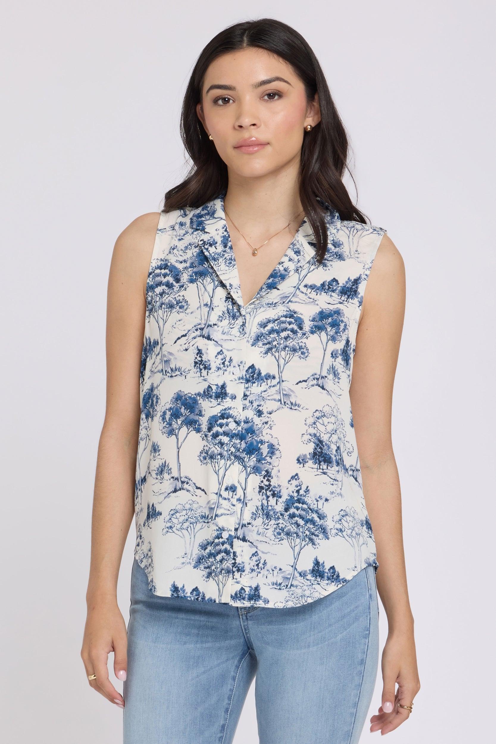 Gabrielle Ärmellose Bluse
