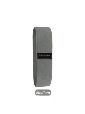 Multisell Products Hub Glute Thigh Elastic Workout Bands, Basic Fabric Resistance, Fitness Strips For Squat And Stretch dark Grey